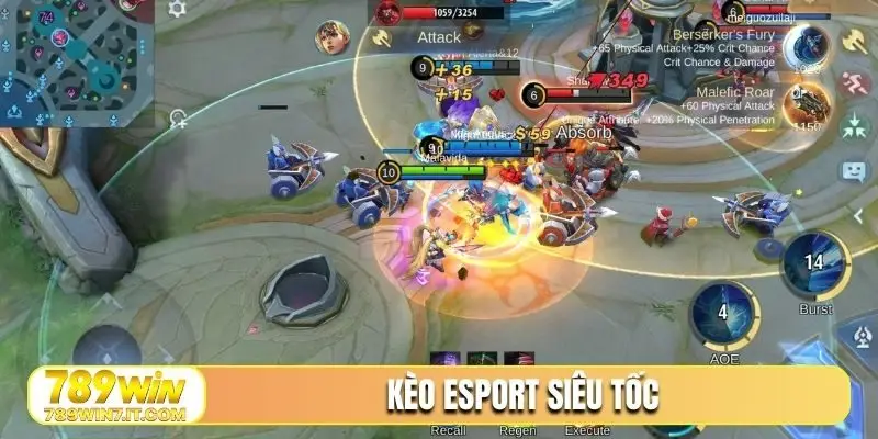 KÈO ESPORT SIÊU TỐC